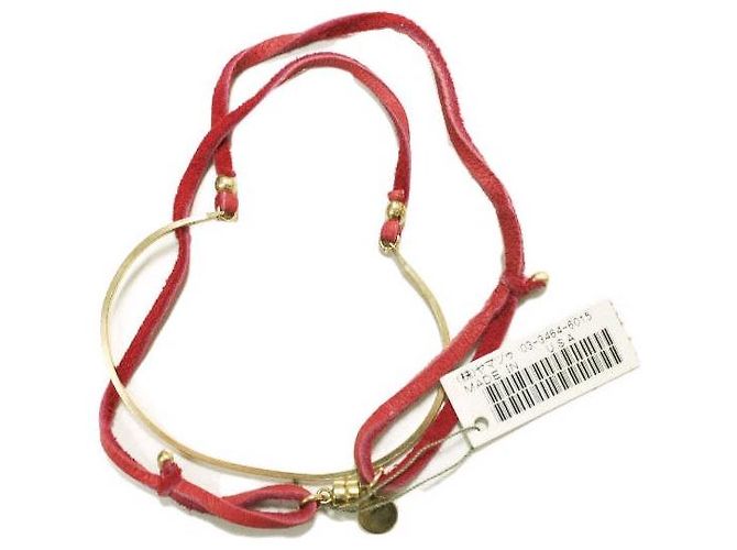 Autre Marque Pulsera Dafne DESBARDEERG Roja - vista 2