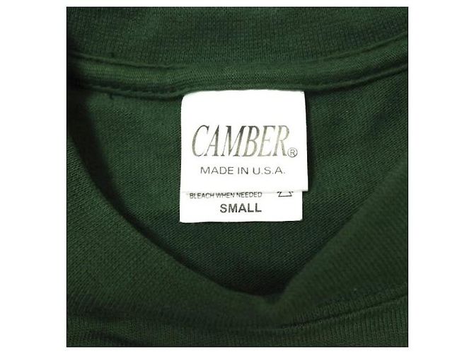 Autre Marque CAMBER 302 CAMISETA DE BOLSILLO MAX PESO 8oz de algodón Verde - vista 6