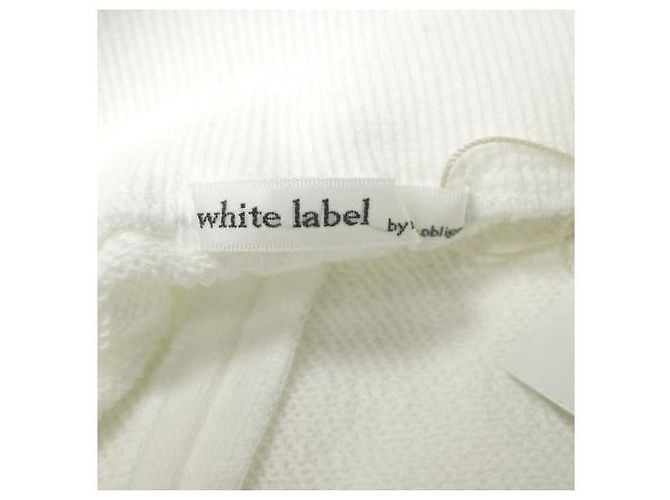 Autre Marque Falda de sudadera White Label de Noblesse Oblige Blanco Blanco roto - vista 3