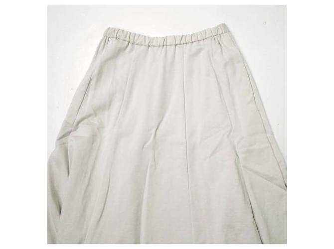 Autre Marque Falda de algodón CEaRET Brightness Beige - vista 5