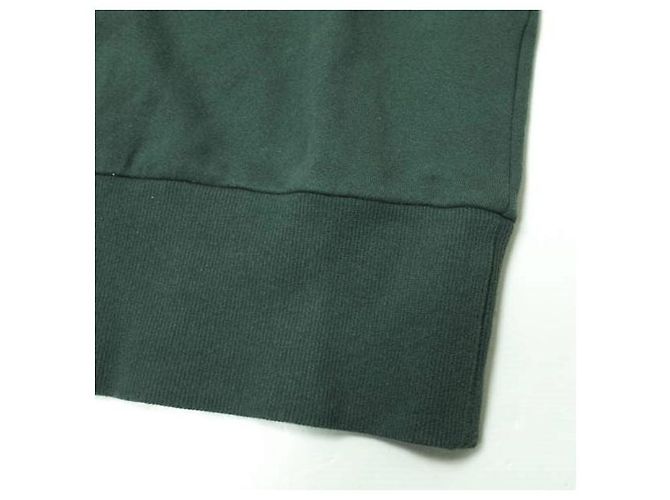 Autre Marque Baumwoll-Sweatshirt mit CEaRET Remake-Logo Grün Dunkelgrün - Ansicht 5