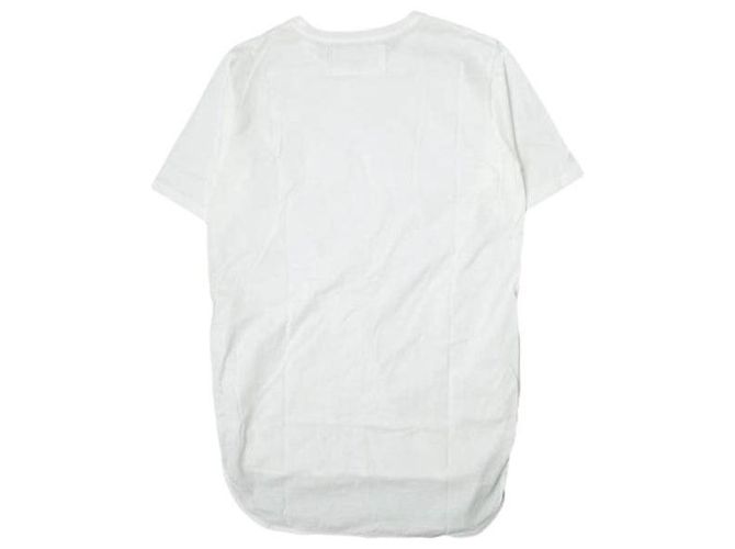 Autre Marque Top de jersey ADAWAS Round Hem T S S Cotton Blanco - vista 2