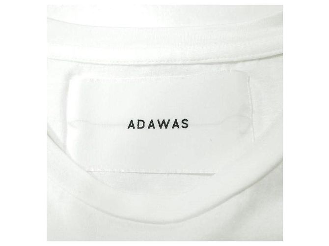 Autre Marque Top de jersey ADAWAS Round Hem T S S Cotton Blanco - vista 4