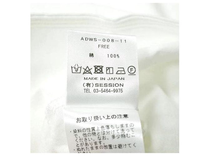 Autre Marque Top de jersey ADAWAS Round Hem T S S Cotton Blanco - vista 8