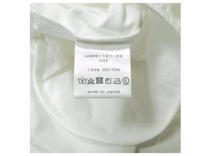 Autre Marque Camiseta de manga larga de algodón ADAWAS ADWS-101-09 Blanco - Ansicht 8