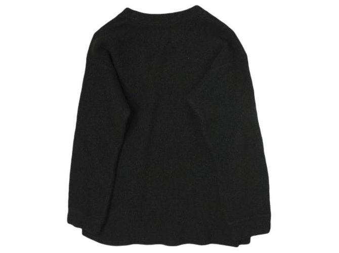 Autre Marque 08sircus Wollplüsch Boa komprimierte Wollstrickware Schwarz - Ansicht 2