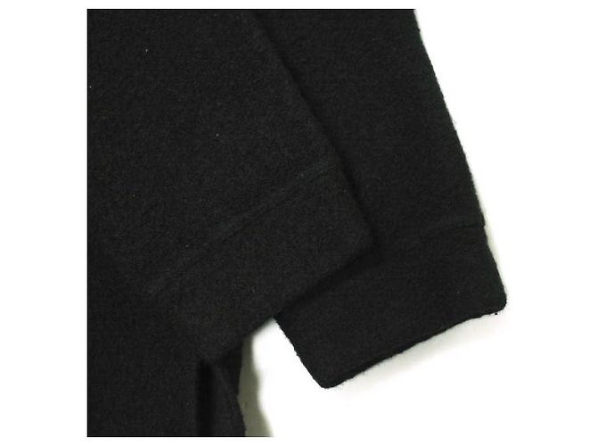Autre Marque 08sircus Wollplüsch Boa komprimierte Wollstrickware Schwarz - Ansicht 5