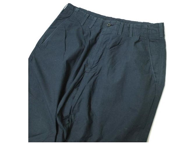 Autre Marque Pantaloni in cotone Typewriter 08sircus Blu Blu navy - vista 5