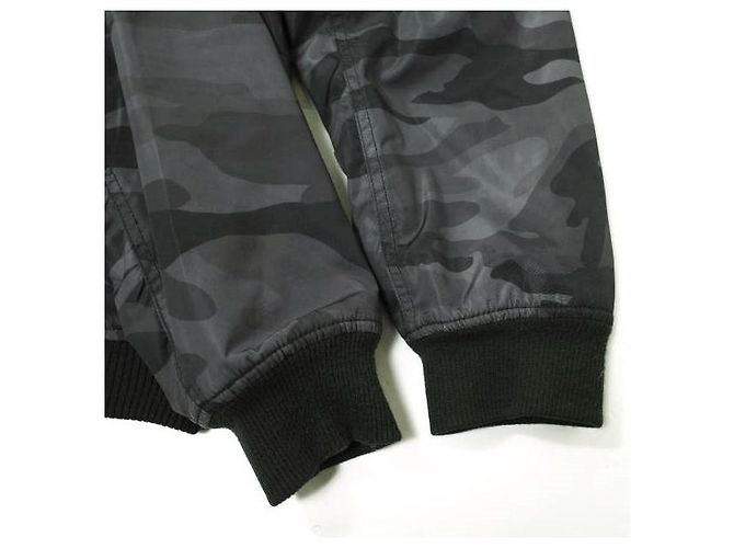 Autre Marque Chaqueta acolchada con cremallera técnica de camuflaje STAMPD Negro - vista 6