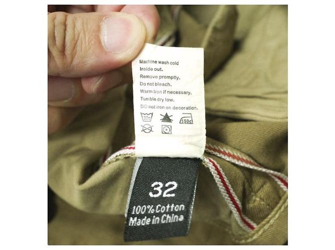 Autre Marque Bermuda de algodão UNDEFEATED Bege - vista 7