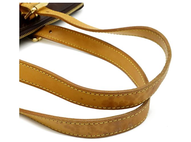 Borsa a spalla Rosewood Avenue in Monogram Vernis di Louis Vuitton Bordò - vista 5