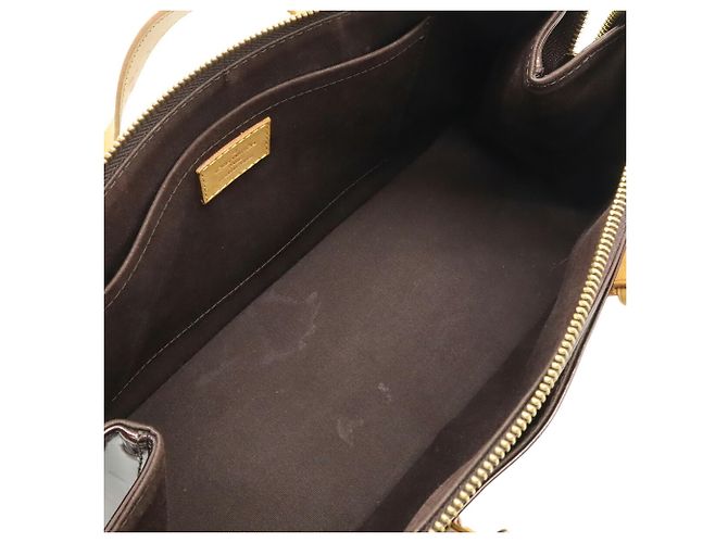 Borsa a spalla Rosewood Avenue in Monogram Vernis di Louis Vuitton Bordò - vista 8