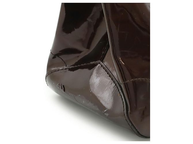 Borsa a spalla Rosewood Avenue in Monogram Vernis di Louis Vuitton Bordò - vista 9