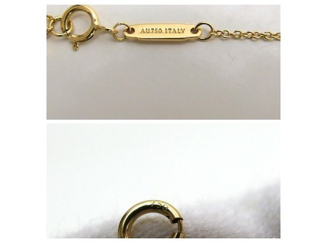 Pendente Mini T Smile di Tiffany & Co. in oro giallo 18K - vista 6