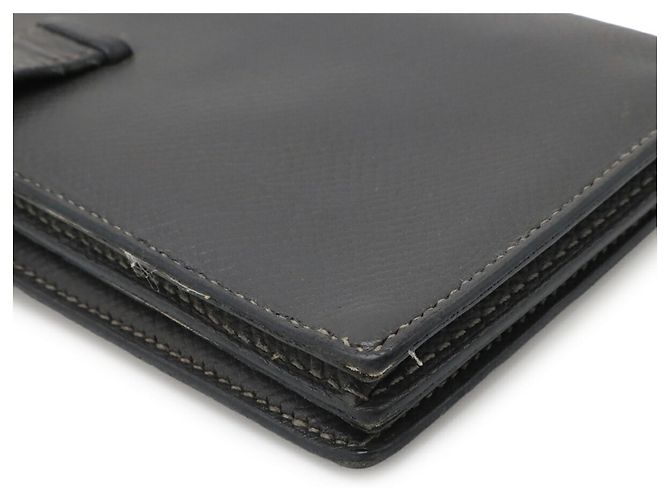Hermès Hermes Bearn Soufflé Bi-fold Long Wallet Brown - view 4