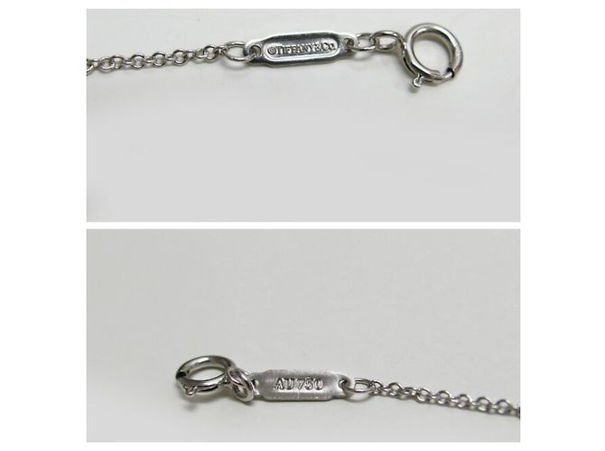 Pingente T Smile em ouro branco 18K da Tiffany & Co. - vista 6