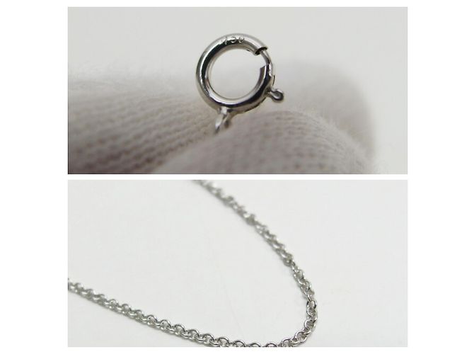 Pingente T Smile em ouro branco 18K da Tiffany & Co. - vista 7