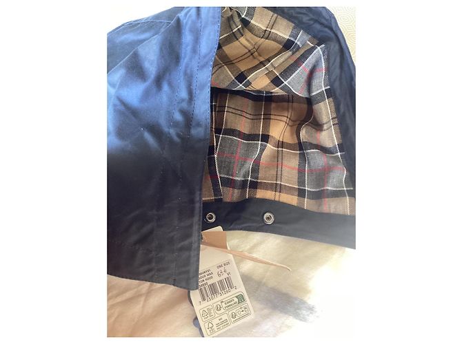 Nuova giacca Barbour Beadnell con cappuccio rimovibile in blu navy T40 - vista 7