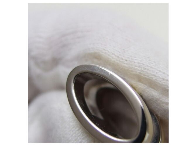 Hermès Collar de cadena plateada Hermes Pop H Plata Blanco - vista 10