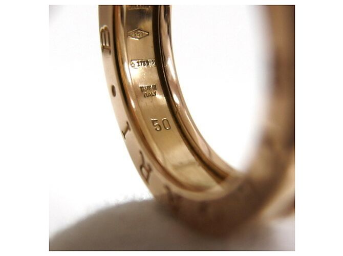 Bulgari Anello B.zero1 Bvlgari in oro rosa 18K - view 5