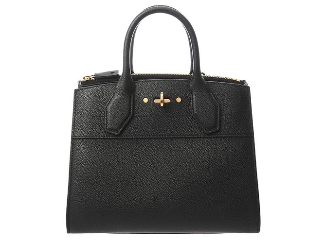 Borsa Louis Vuitton City Steamer PM Noir Nero - vista 2