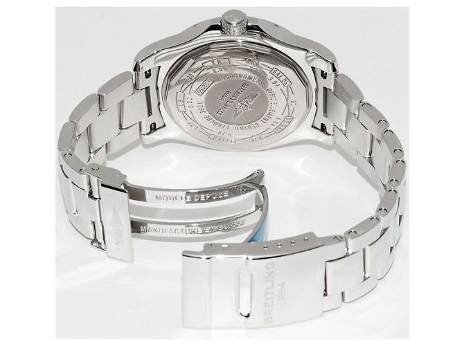 Breitling Avenger II GMT aus Edelstahl Blau - Ansicht 2
