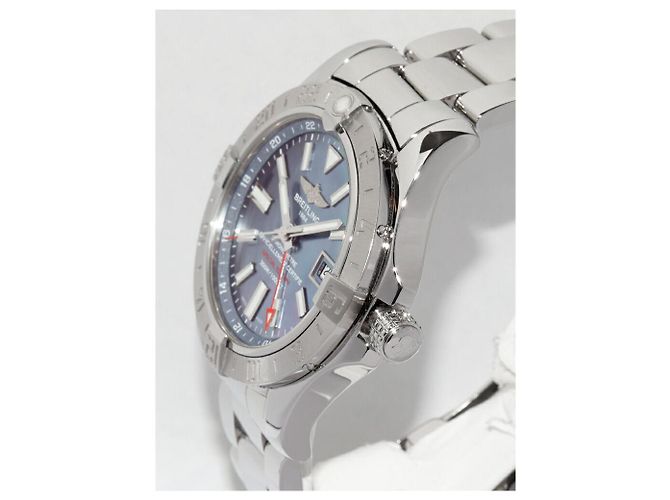 Breitling Avenger II GMT aus Edelstahl Blau - Ansicht 4