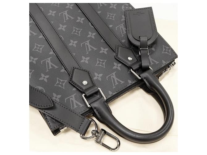 Borsa Cross 2way Monogram Eclipse Louis Vuitton M46456 Nero - vista 6