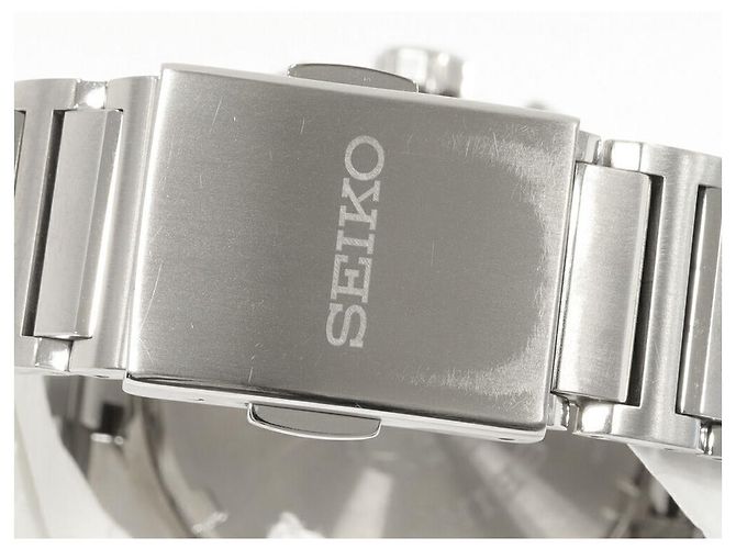 Orologio Seiko Astron con quadrante blu SBXC109 - vista 6