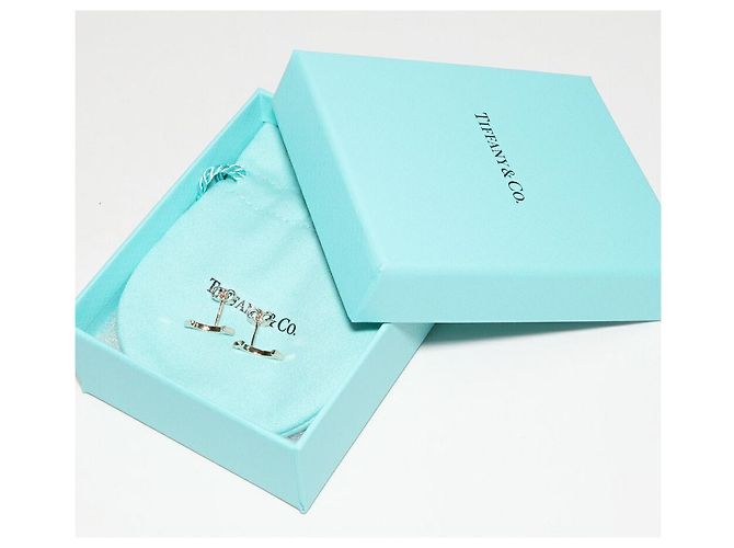 Tiffany & Co Orecchini Tiffany T Smile Au750 Rosa - vista 3