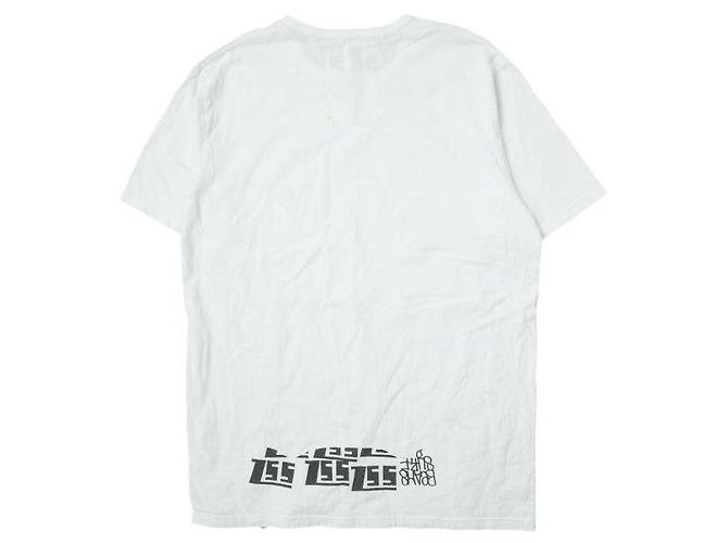 Autre Marque Camiseta de algodón SSZ 18SS NECK TEE Blanco - vista 2