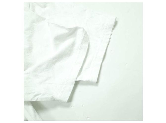 Autre Marque Camiseta de algodón SSZ 18SS NECK TEE Blanco - vista 5