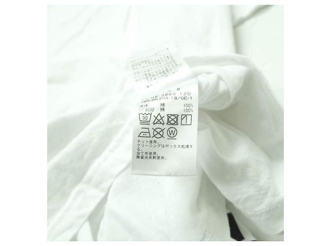 Autre Marque Camiseta de algodón SSZ 18SS NECK TEE Blanco - vista 8