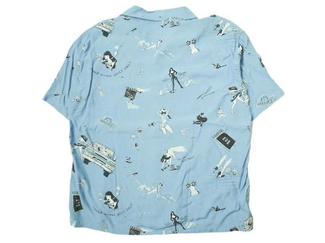 Autre Marque Porter Classic ALOHA SHIRT STRONG WOMEN & RUSS Rayon Shirt Blue - view 2