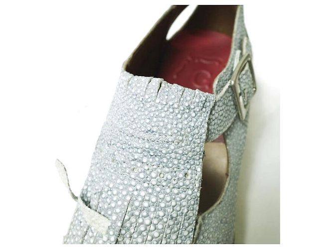Autre Marque Grenson ETHEL Lederschuhe Blau - Ansicht 6