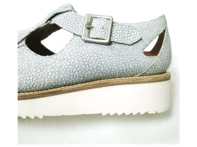 Autre Marque Grenson ETHEL Lederschuhe Blau - Ansicht 8
