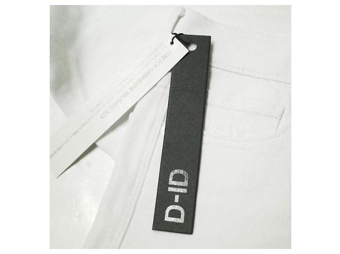 Autre Marque Jeans skinny de denim D-ID FLORENCE hasta el tobillo Blanco - vista 3