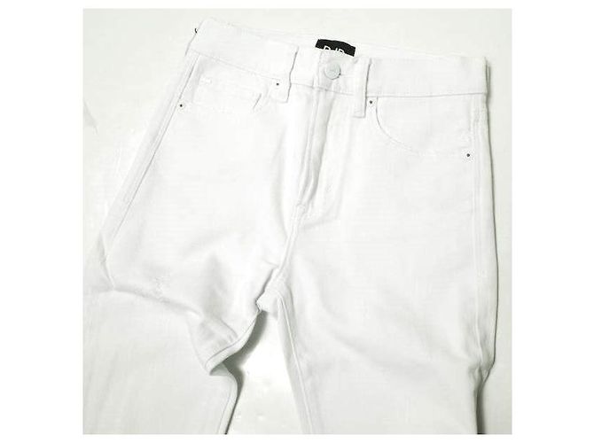 Autre Marque Jeans skinny de denim D-ID FLORENCE hasta el tobillo Blanco - vista 6