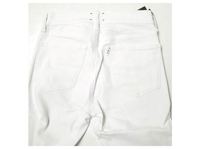 Autre Marque Jeans skinny de denim D-ID FLORENCE hasta el tobillo Blanco - vista 8