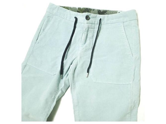 Autre Marque Pantalon en velours côtelé BEATRIX de J.W.Brine Bleu - vue 5