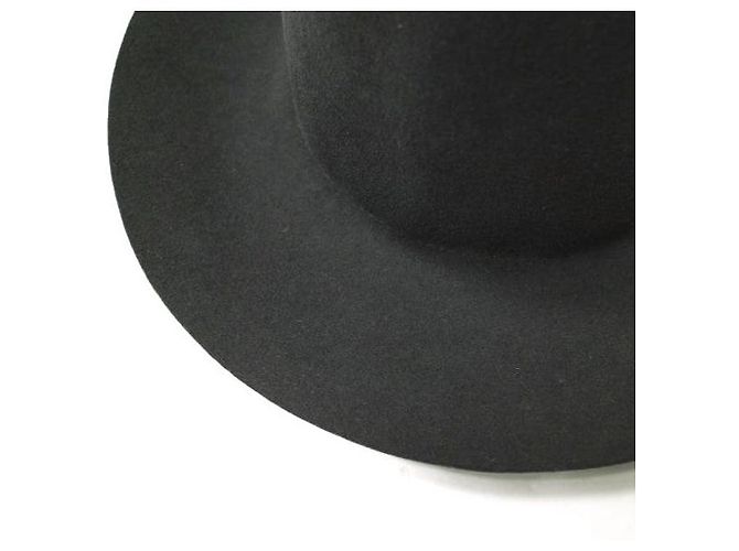 Autre Marque maniera FOLDABLE FELT SOFT HAT Wool Hat Brown Dark grey - view 5