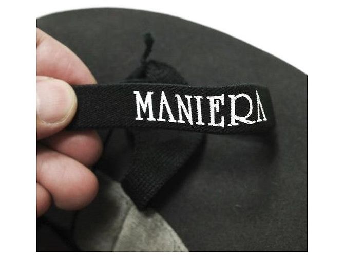 Autre Marque maniera FOLDABLE FELT SOFT HAT Wool Hat Brown Dark grey - view 8