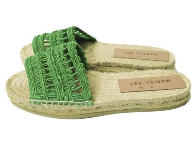 Autre Marque Sandali Espadrilles MARISA REY LLAFRANC Verde - vista 2