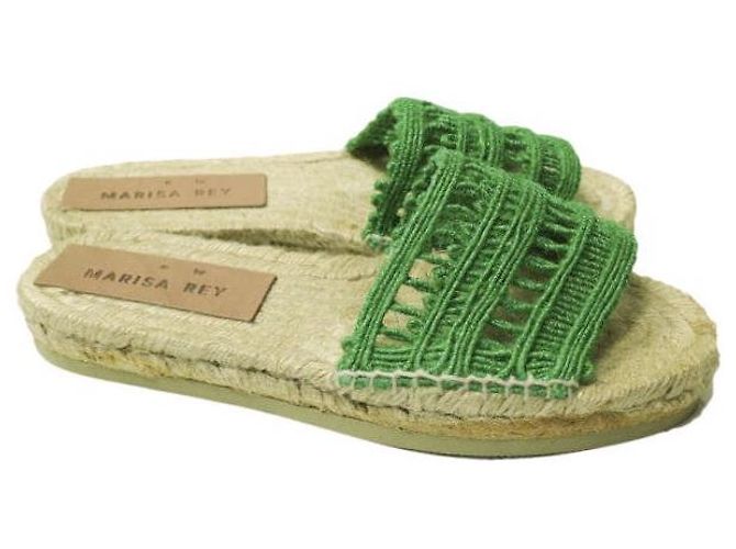 Autre Marque Sandali Espadrilles MARISA REY LLAFRANC Verde - vista 3