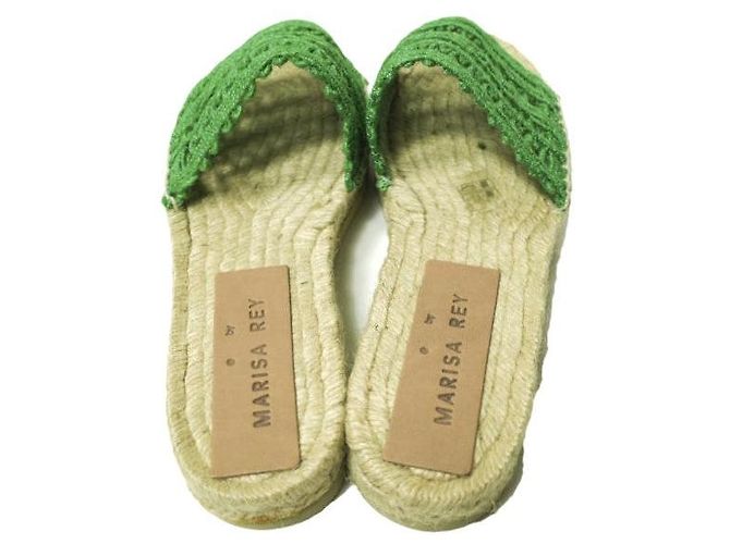 Autre Marque Sandali Espadrilles MARISA REY LLAFRANC Verde - vista 4