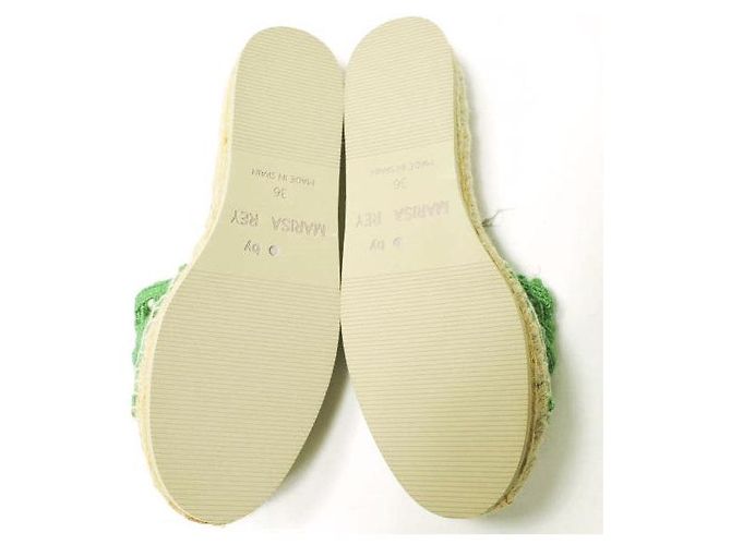 Autre Marque Sandali Espadrilles MARISA REY LLAFRANC Verde - vista 8
