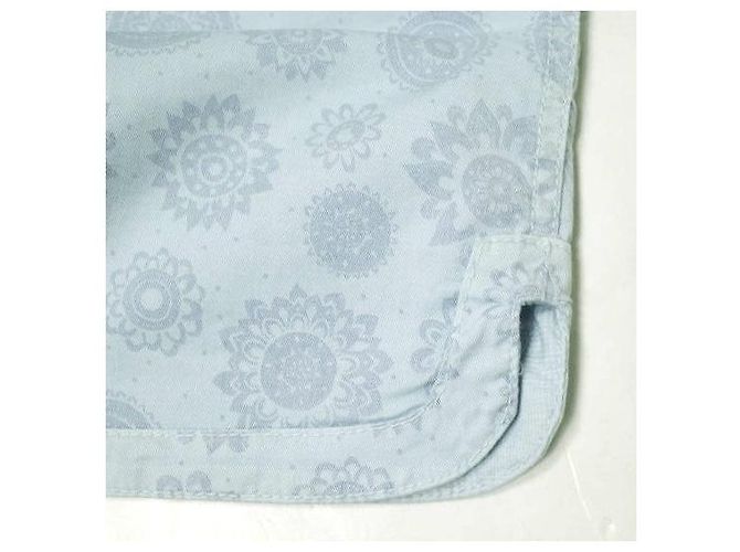 Autre Marque FALDA MINI DE ALGODÓN ELÁSTICO CARMEL NICWAVE JTGN59 Azul Caramelo Azul claro - vista 8