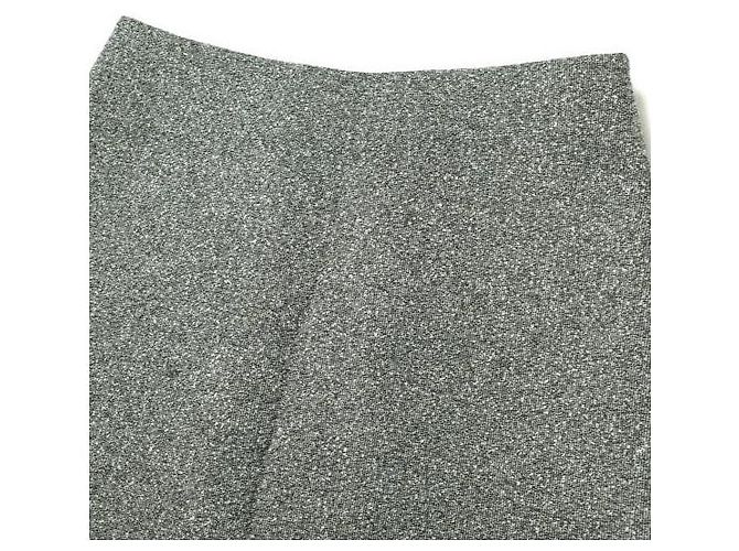 Autre Marque Falda Mini Bonding T de ALEXANDER WANG Negro Blanco - vista 5