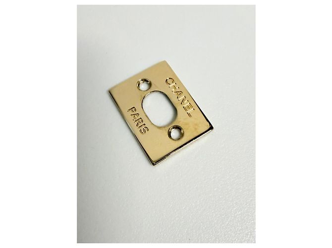 CHANEL fibbia CC turnlock oro D'oro - vista 3