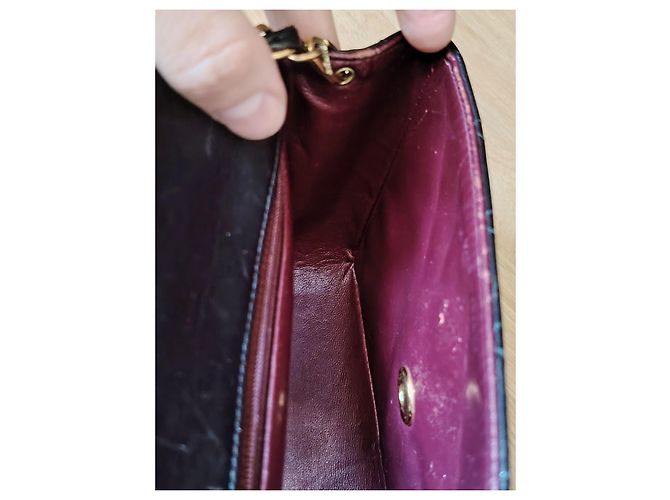 Chanel Mini Timeless Sac à main en cuir matelassé noir - vue 13